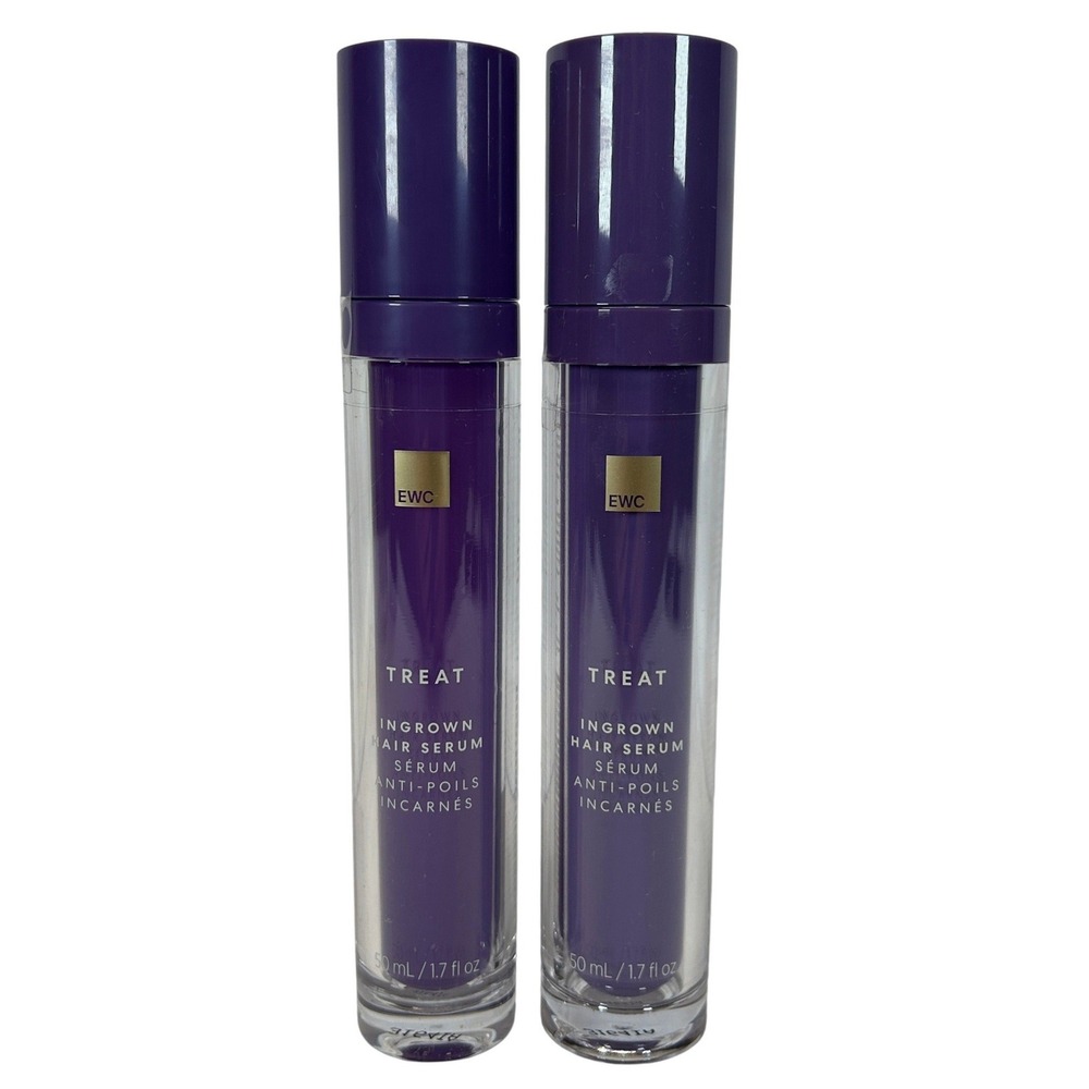 European Wax Center EWC Treat Ingrown Hair Serum 1.7oz Lot of 2 Bottles